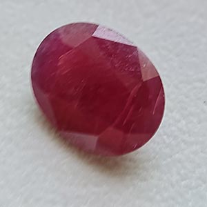 Deep red Ruby